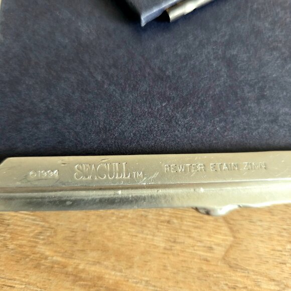 Vintage 1994 Seagull Pewter picture frame. Made in St. Lucia W. I. - Picture 8 of 8